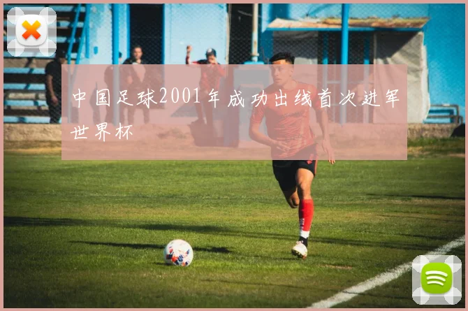 中国足球2001年成功出线首次进军世界杯